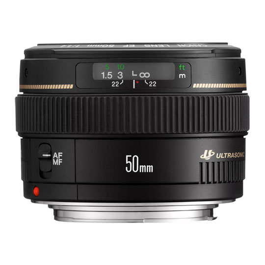 Canon EF 50mm F1.4 USM Lens