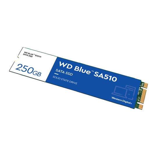 WD Blue SA510 250GB M.2 SATA SSD/Solid State Drive LN127005