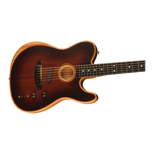 Fender - American Acoustasonic Telecaster All-Mahogany, Bourbon Burst