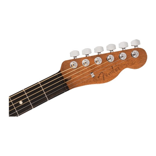 Fender - American Acoustasonic Telecaster All-Mahogany, Bourbon Burst : image 3