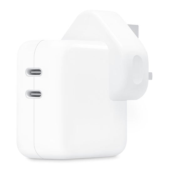 Apple Dual USB-C UK Power Adapter 35W