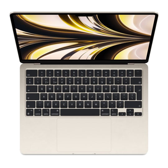 Apple MacBook Air 13.6" M2 Chip 512GB SSD MacOS Starlight Laptop