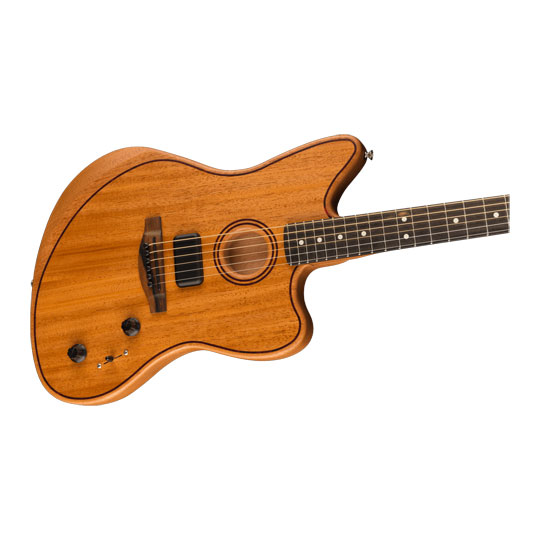 Fender - American Acoustasonic Jazzmaster All-Mahogany, Natural