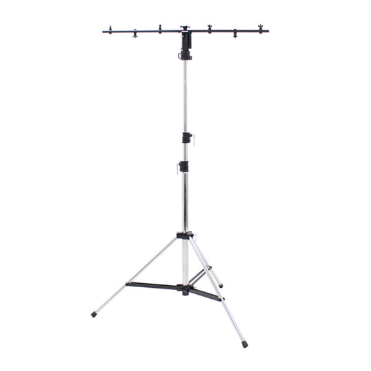 Equinox Chrome 3 Section Lighting Stand