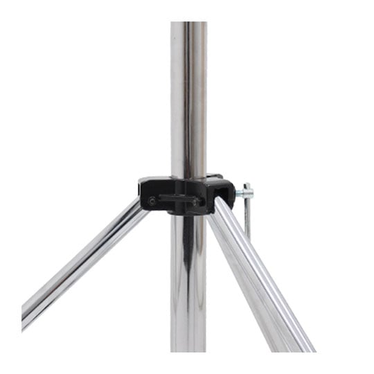Equinox Chrome 3 Section Lighting Stand : image 4