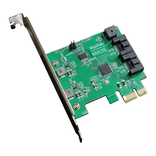 Highpoint RR620L 2 Port SATA 3 PCI Express RAID Card