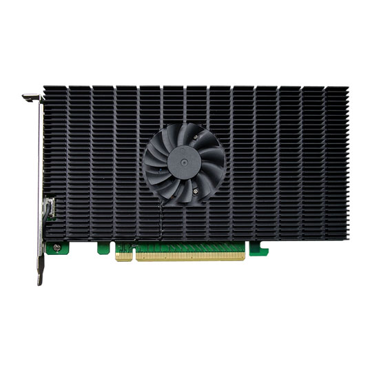 HighPoint SSD7105 PCIe 3.0 x16 4-Port M.2 NVMe Raid Controller