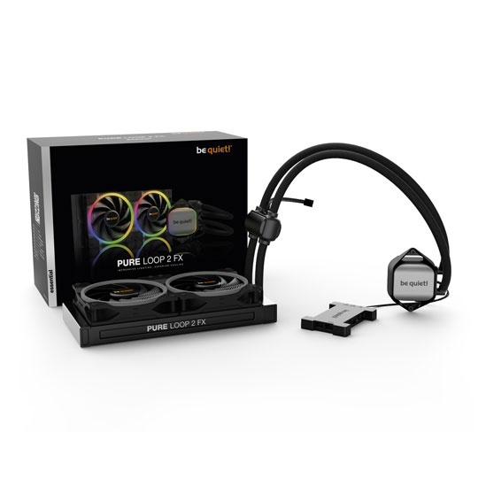 be quiet! 240mm Pure Loop 2 FX Intel/AMD CPU Liquid Cooler : image 2