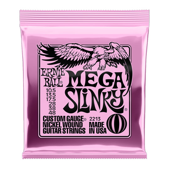 Ernie Ball Mega Slinky 10.5-48 Gauge Electric Guitar Strings