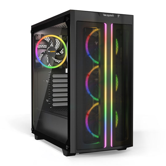 be quiet! Black Pure Base 500 FX Windowed ARGB PC Gaming Case