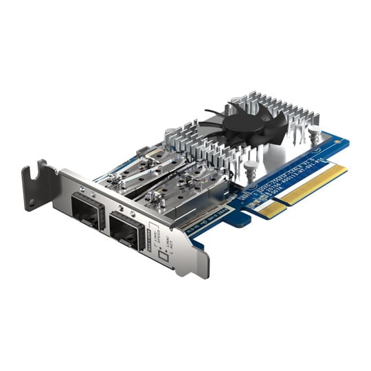 QNAP QXG-25G2SF-CX6 Dual-Port 25GbE SFP28 Network Expansion Card : image 3