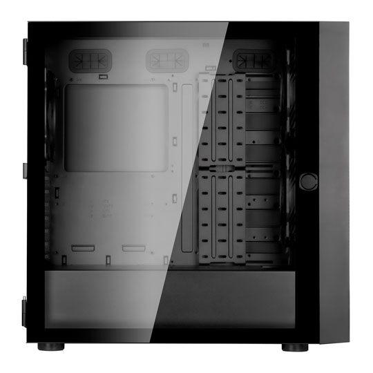 Silverstone seta h1 notranjost ohišja s tempered glass stranico