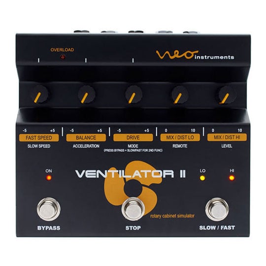 (Open Box) Neo Instruments - Ventilator II Rotary Emulation Pedal