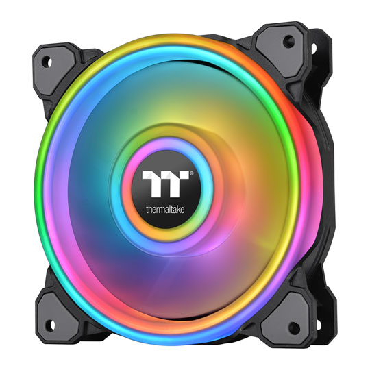 Riing Quad 14 RGB Fan TT Premium Edition Black Single Fan No Controller : image 1