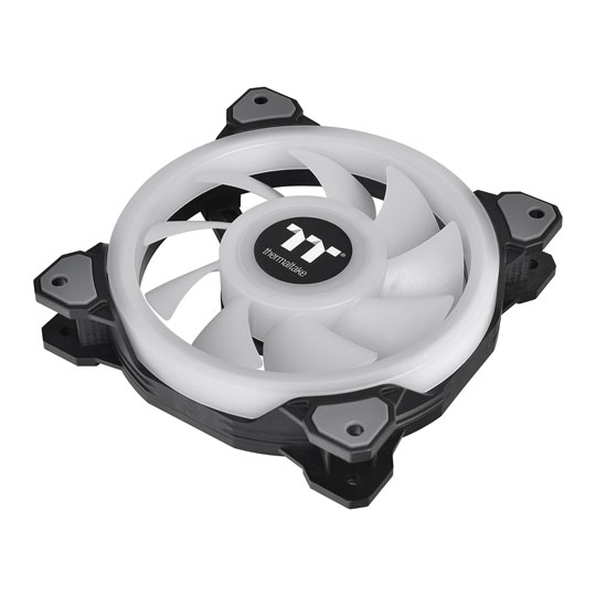 Riing Quad 14 RGB Fan TT Premium Edition Black Single Fan No Controller : image 2