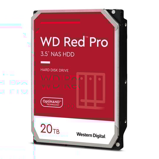 WD Red PRO 20TB 3.5" SATA NAS HDD/Hard Drive 7200rpm