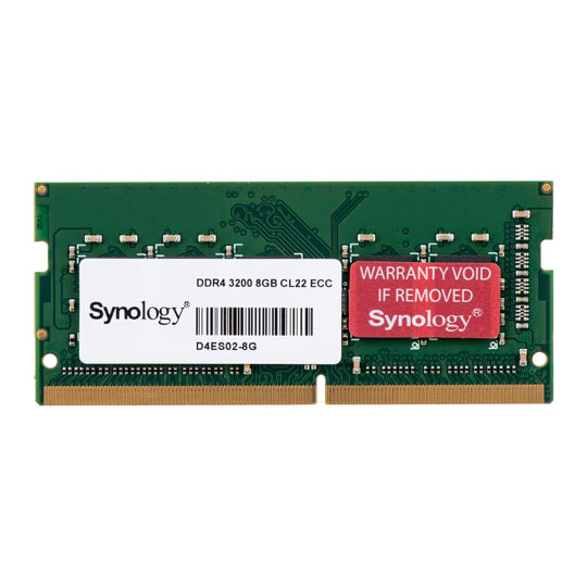Synology D4ES02-8G 8GB 3200MHz DDR4 ECC Unbuffered SODIMM
