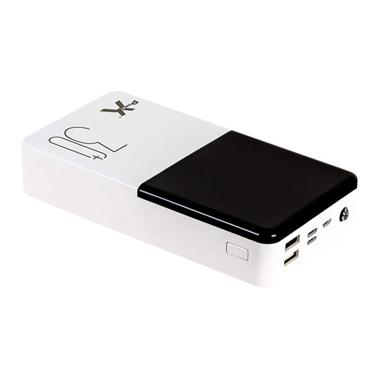PowerX 30KmAh Fast Charge Powerbank with LCD Display & Flashlight
