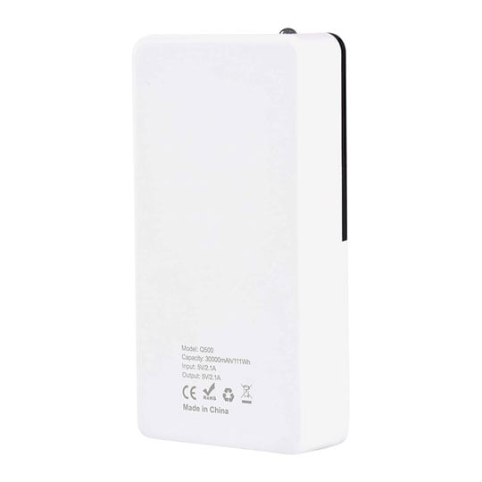 PowerX 30KmAh Fast Charge Powerbank with LCD Display & Flashlight : image 4