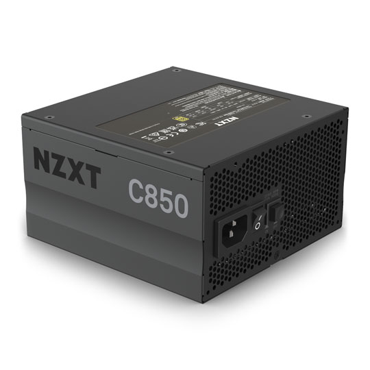 NZXT C Series 850W 80+ Gold Fully Modular Operation: Ghost Quiet Power Supply/PSU : image 3