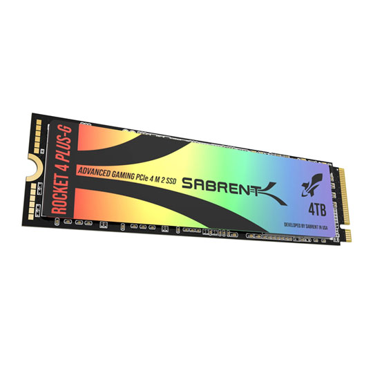 Sabrent 4TB Rocket 4 Plus G 3D TLC M.2 Gaming SSD LN128136 - SB-RKTG ...