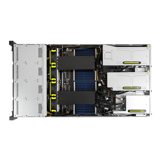 ASUS RS720A-E11-RS12 EPYC 7003 2U PCIe Gen4 Server - 2400W PSU : image 3