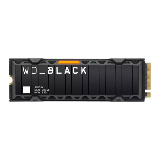 WD Black SN850X 2TB M.2 PCIe 4.0 Gen4 x4 NVMe SSD with Heatsink PC/PS5
