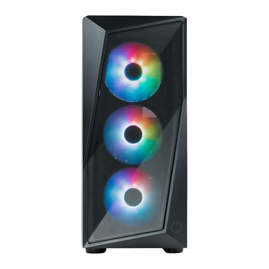 CoolerMaster CMP 520 Mid Tower TG PC Case - Black : image 3