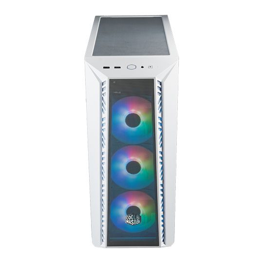 Cooler Master MasterBox 520 Mesh White ARGB Mid Tower TG PC Case : image 3