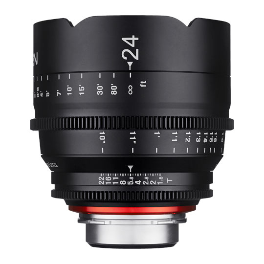 Samyang XEEN 24mm T1.5 Lens (PL Mount)