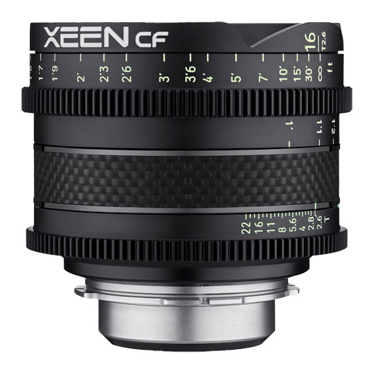 Samyang XEEN CF 16mm T2.6 Lens (PL Mount)