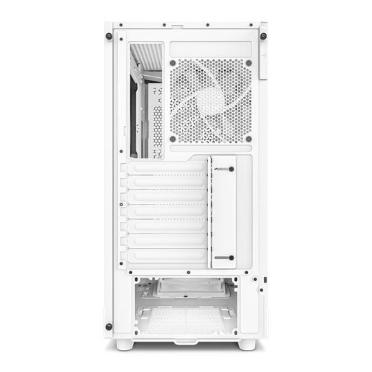 NZXT H5 Flow White Mid Tower Tempered Glass PC Gaming Case : image 4