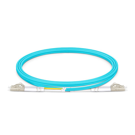 FS.com 1m LC-LC UPC Duplex OM4 Multi Mode Patch Lead