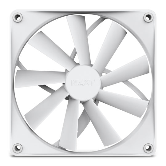 NZXT F140Q RF-Q14SF-W1 Quiet Airflow PWM Fan White : image 2