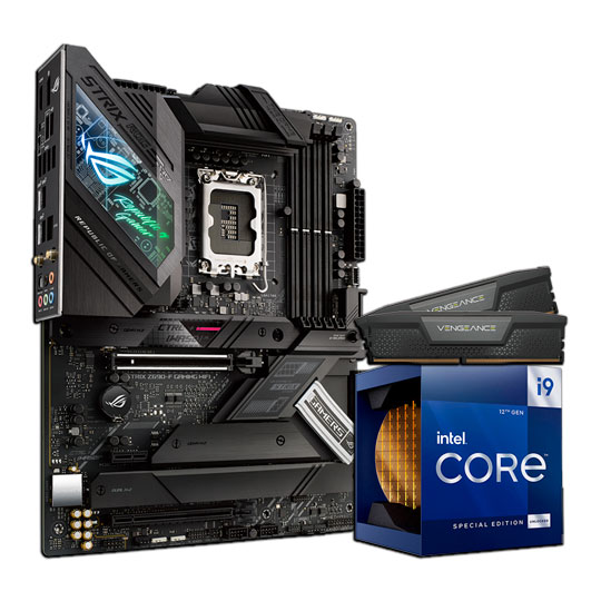 STRIX Z690-F GAMING WIFI I9 12900k セット ASUS ROG Strix Z690-F GAMING WIFI + Intel Core i9 12900KS