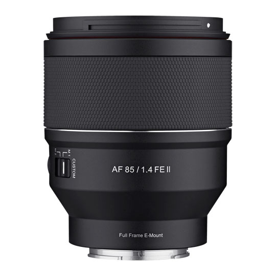 Samyang AF 85mm F1.4 FE II lens (FE Mount)