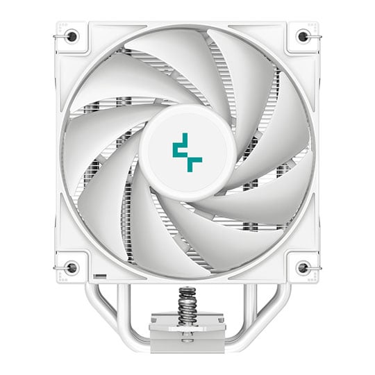 DEEPCOOL AK400 White CPU Cooler, 1x 120mm Fan, Single Tower, 4x Direct Touch Copper Heatpipes, Intel
