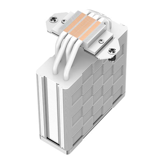 DEEPCOOL AK400 White CPU Cooler, 1x 120mm Fan, Single Tower, 4x Direct Touch Copper Heatpipes, Intel : image 4