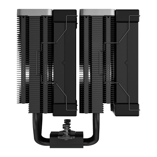 DeepCool AK620 ZERO DARK Intel/AMD CPU Cooler with 2x 120mm Fans : image 3