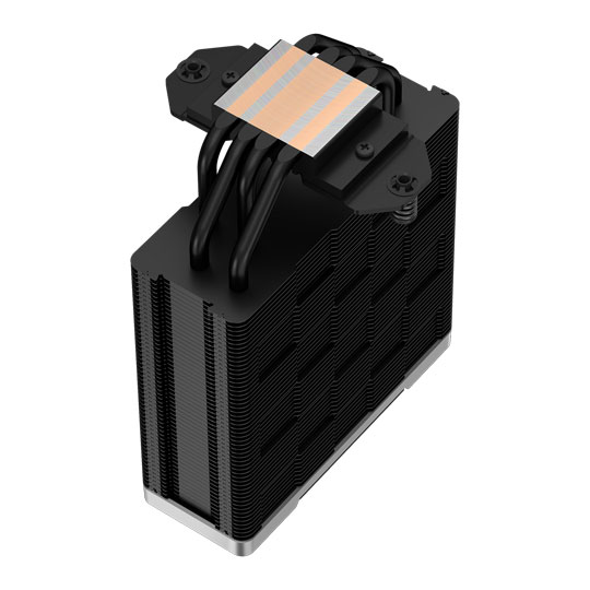 DeepCool AK400 ZERO DARK Intel/AMD Air CPU Cooler with 2x 120mm Fans 220W TDP : image 4