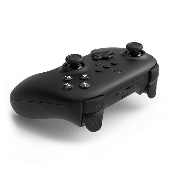 8BitDo Ultimate Wireless Bluetooth Controller with Charging Dock for Nintendo Switch and PC - Black