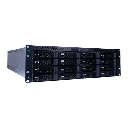 SNS EVO 16 Bay 160TB 16-Bay Rackmount NAS Server : image 2