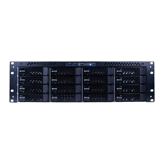 SNS EVO 16 Bay 160TB 16-Bay Rackmount NAS Server : image 3