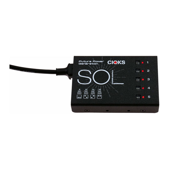 CIOKS - SOL, 5 Outlet UK DC Power Suppy