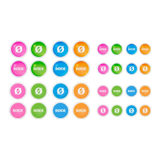 RODE - COLORS 2 Identification Set For Wireless GO & Lavaliers : image 3