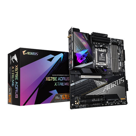 Gigabyte AMD Ryzen X670E AORUS XTREME AM5 PCIe 5.0 DDR5 ATX Motherboard : image 1