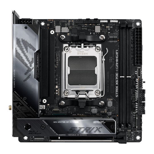 ASUS ROG STRIX X670E-I GAMING WIFI AM5 DDR5 PCIe 5.0 Mini-ITX Motherboard