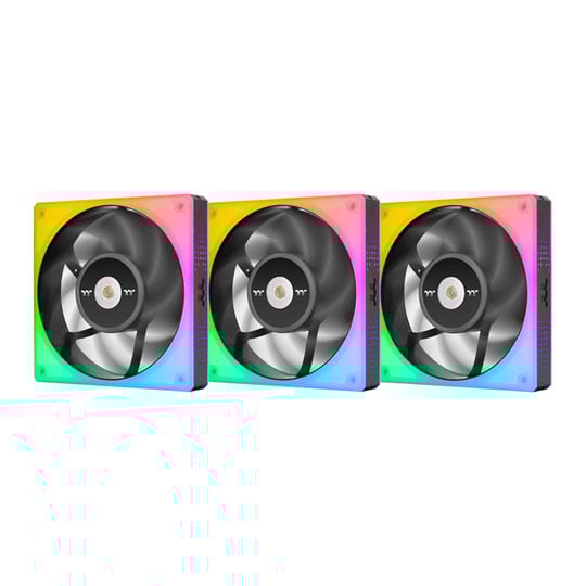 3-Pack Thermaltake TOUGHFAN 12 RGB 120mm ARGB Radiator Fan