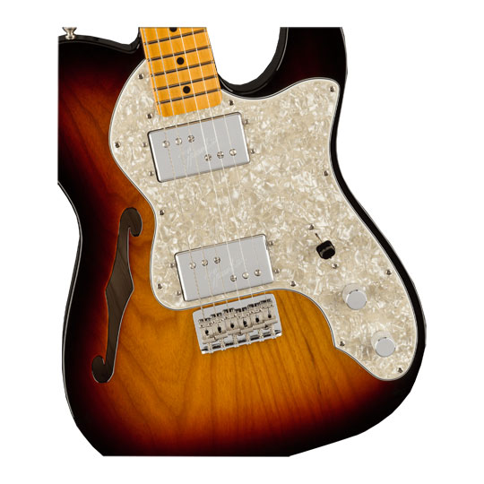 Fender American Vintage II 1972 Telecaster Thinline - 3-Color Sunburst