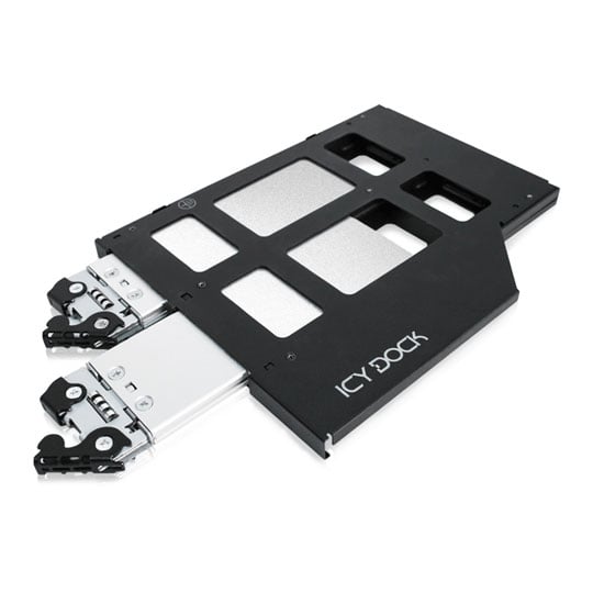 ICY DOCK ToughArmor MB852M2PO-B 2 Bay M.2 NVMe SSD PCIe 4.0 Mobile Rack Enclosure : image 3